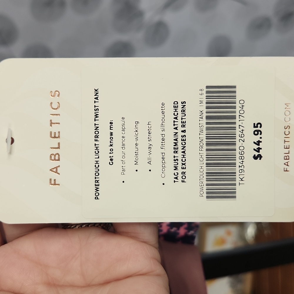 Fabletics Powertouch Front Twist Tank - Picture 4 of 6